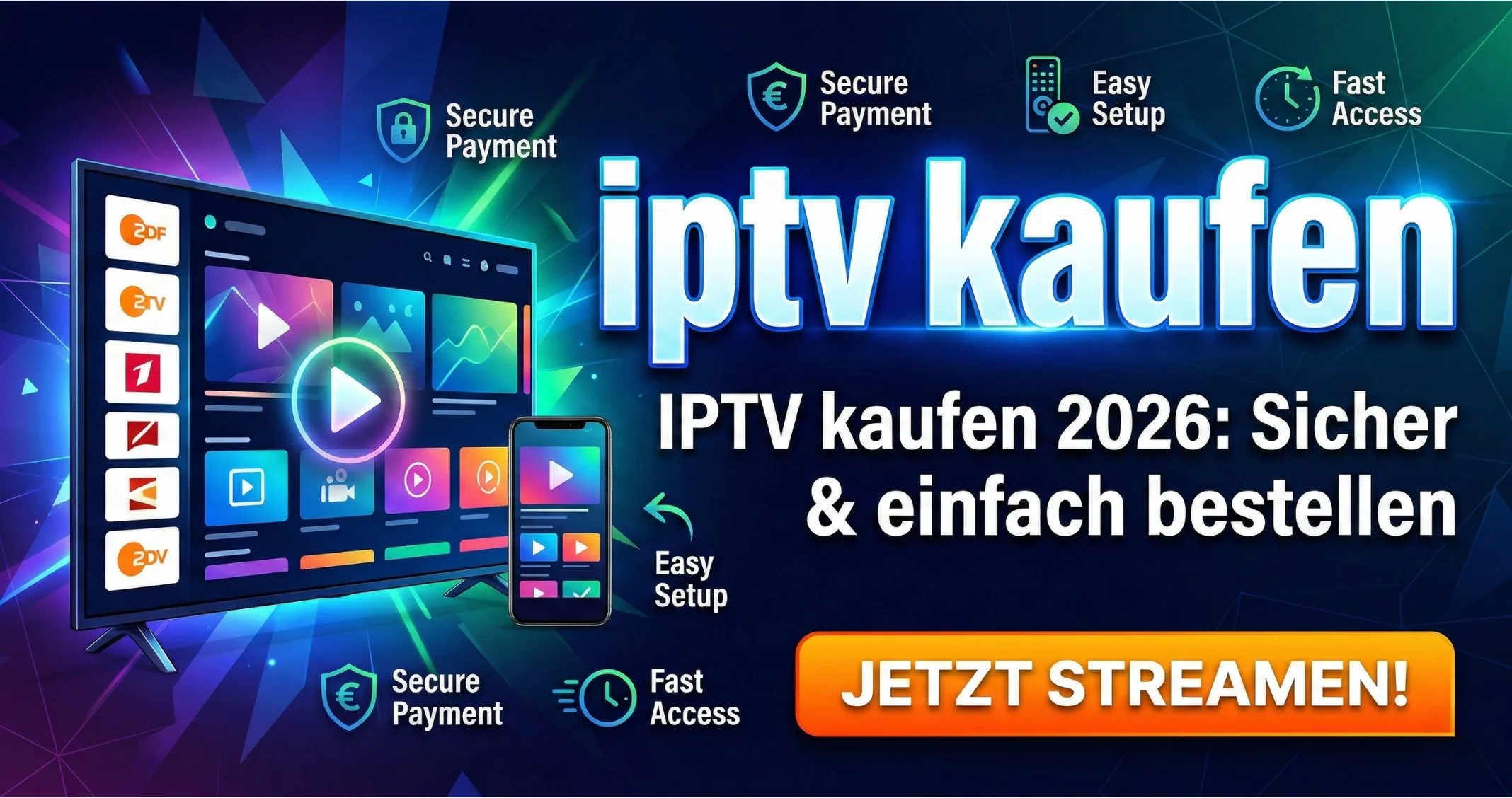 IPTV kaufen 2026: Sicher & einfach bestellen